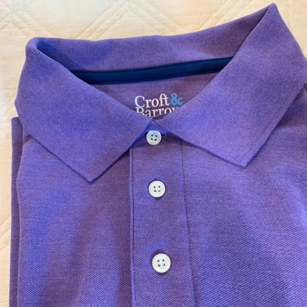 Men's small polo